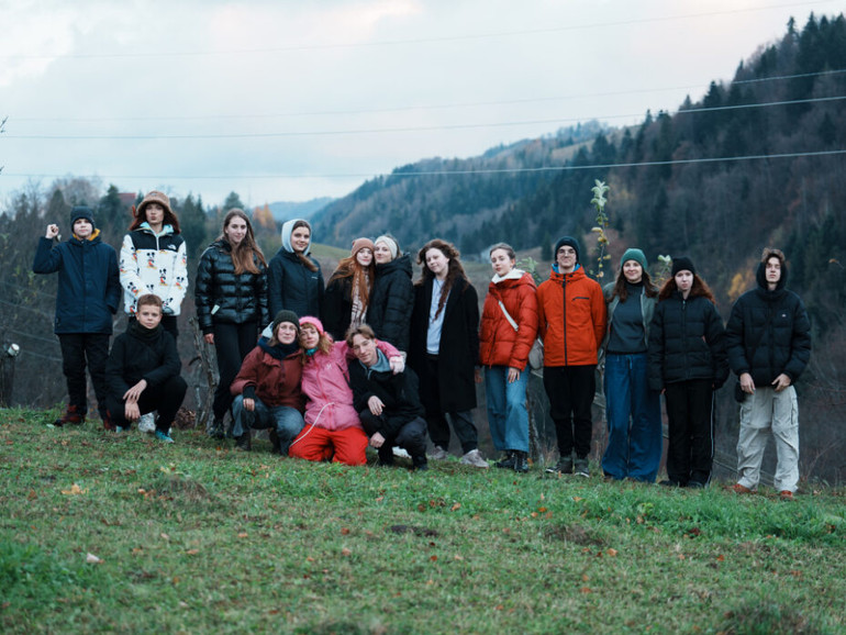 Діти під час мистецьких кемпів фонду