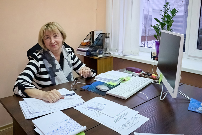 Директорка Українського науково-клінічного центру протезування та реабілітації Антоніна Салєєва