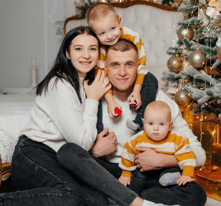 Родина бійця 47 бригади