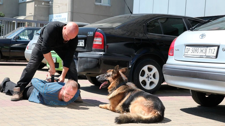Російський актор Нікіта Панфілов в серіалі Пес.