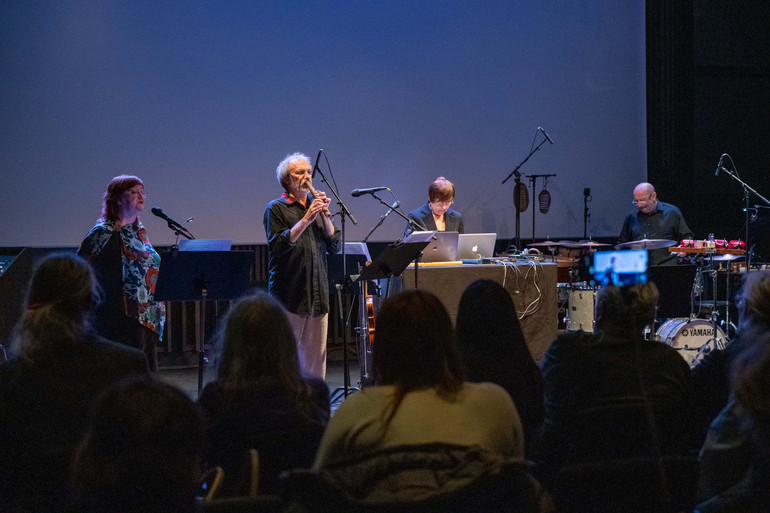 Alla Zagaykevich's electro -acoustic music concert