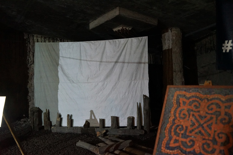 На цьому полотні роблять кінопокази