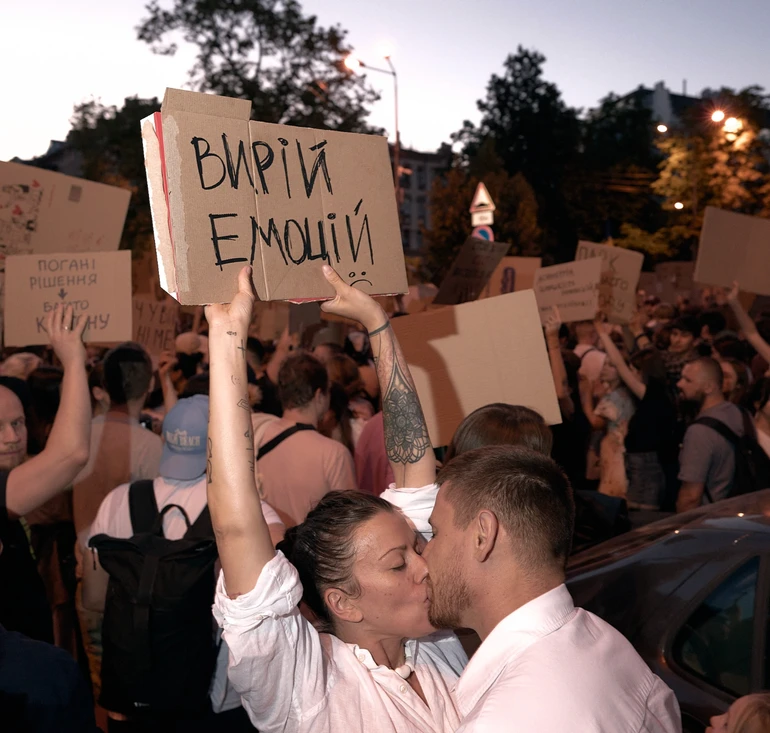 Фото з соціальних мереж творчині проєктів Кураж та Вирій Альони Гудкової