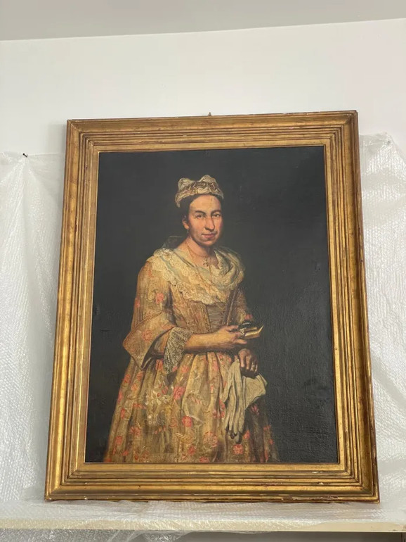 Картину Портрет пані викрали нацисти під час Другої світової війни