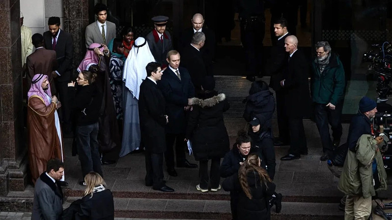 Кадри, що з'явилися в мережі під час зйомок стрічки