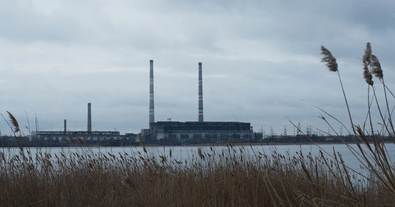 Кадр з фільму Останній Прометей Донбасу