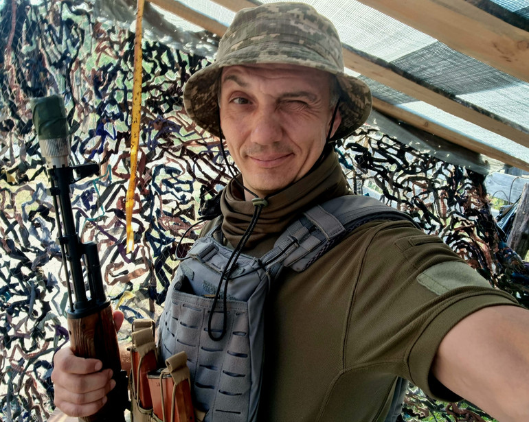 Воїн-доброволець, журналіст Ярослав Шапочка