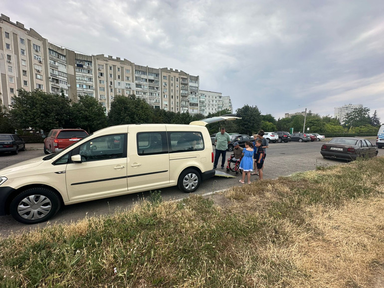 Інклюзивний автомобіль для Євгена Кауса