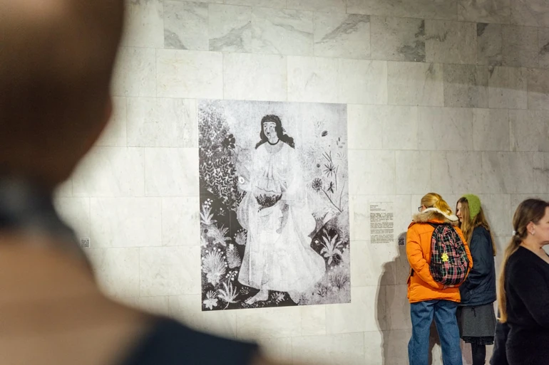 Репродукцією картини Весна, що дала назву всьому виставковому проєкту.