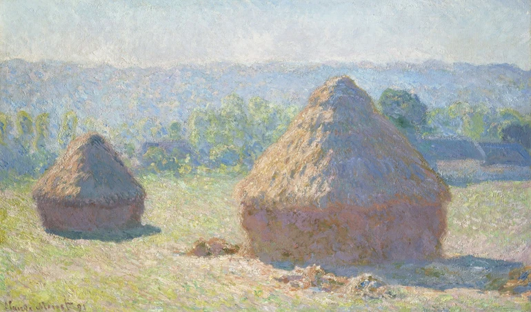 Картина з серії Стіжки сіна, 1890 рік