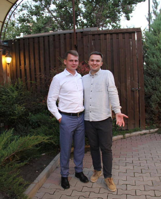 Олег з Олександром