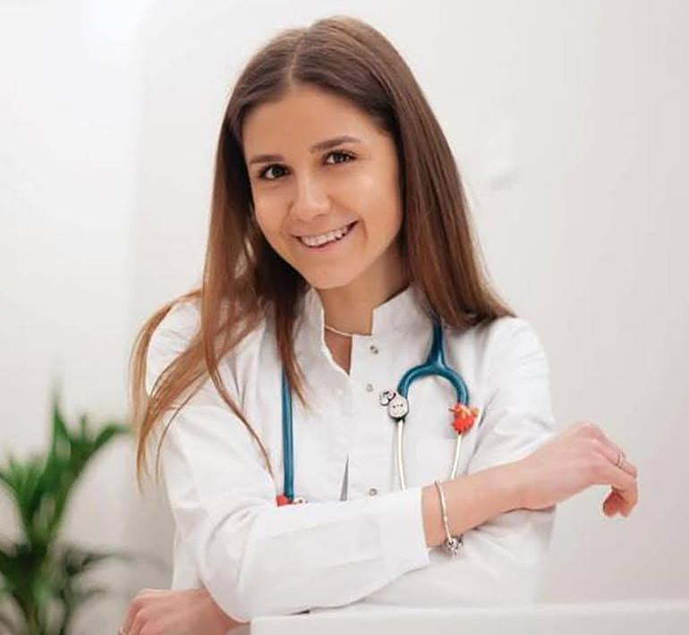 Педіатриня Катерина Погорєлова