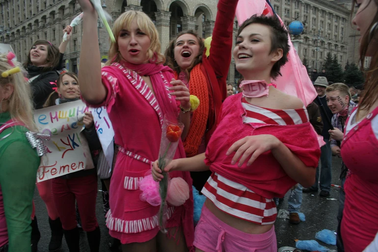 FEMEN у Києві, 2009 рік