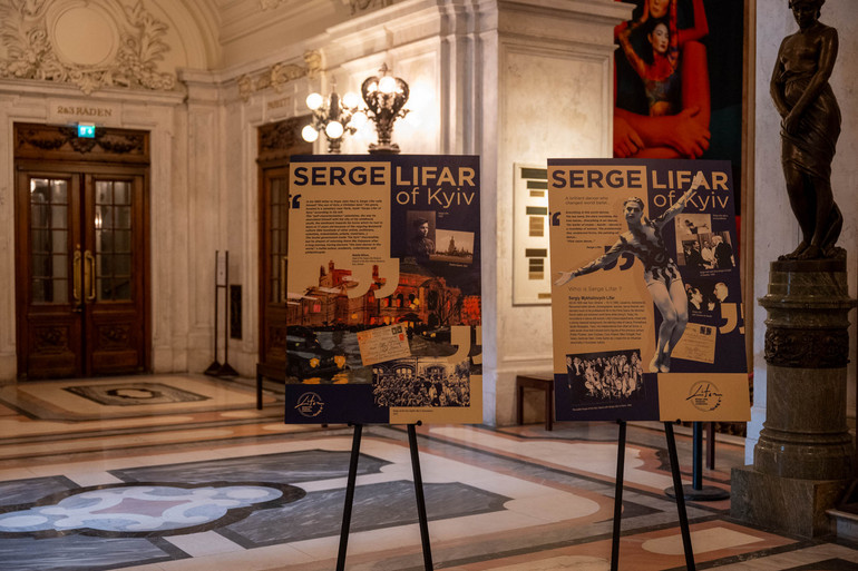 The exposition dedicated to Serge Lifar