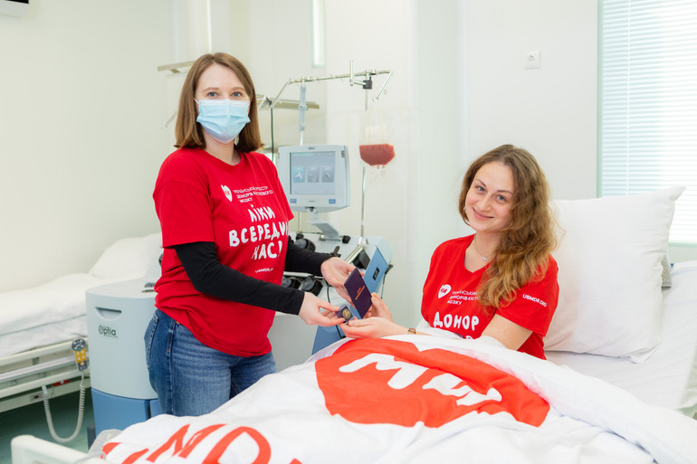 Українка вперше стала доноркою кісткового мозку для іноземного пацієнта