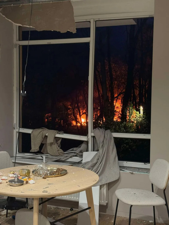 Під час нічної атаки РФ на столицю постраждало помешкання ведучої 24 Канал Катерини Соляр