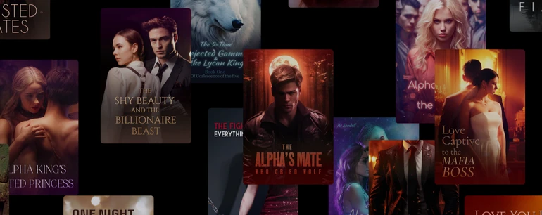 Вертикальні драми українського виробництва HOLYWATER TECH. На центральній обкладинці актор Максим Самчик.