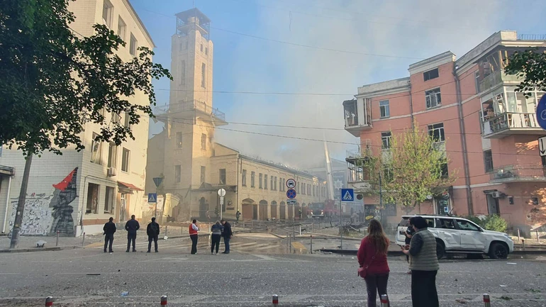 Наслідки удару по Подолу