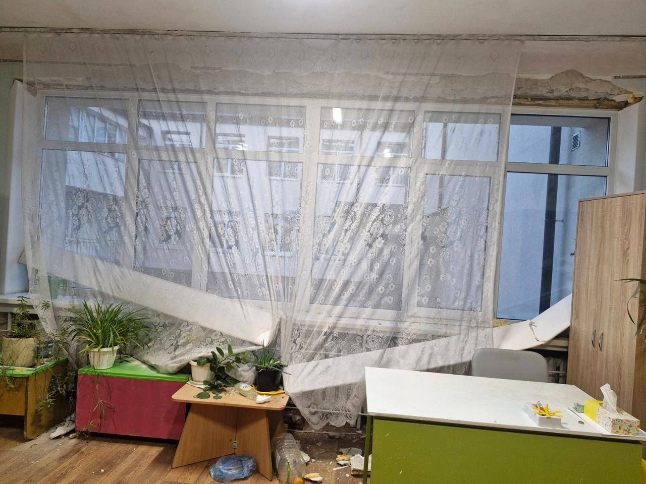 Пошкоджений дитячий садок