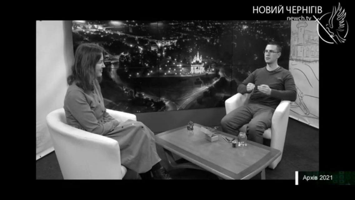 Богдан на телеканалі "Новий Чернігів"