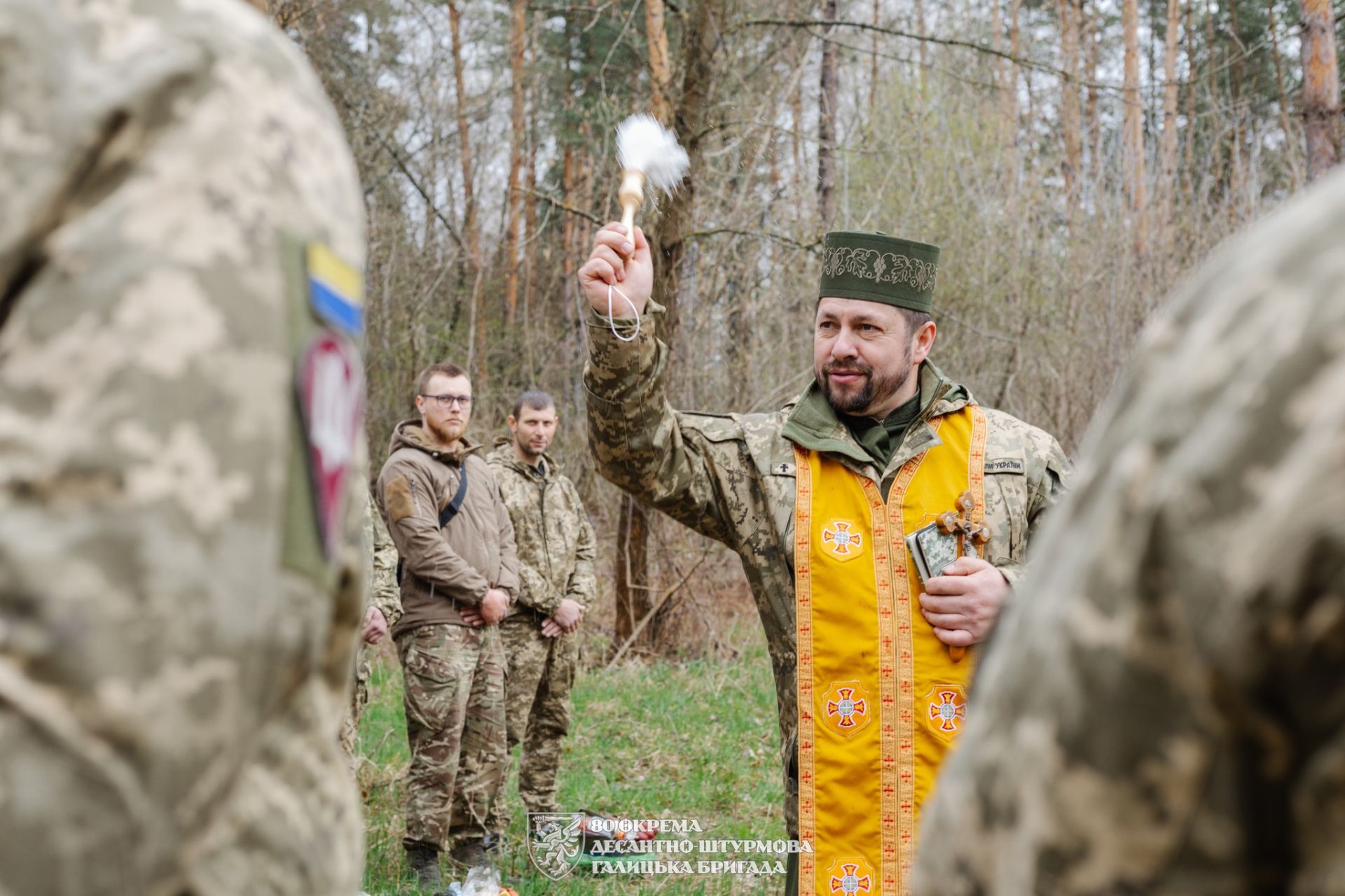 Святкування Великодня захисниками