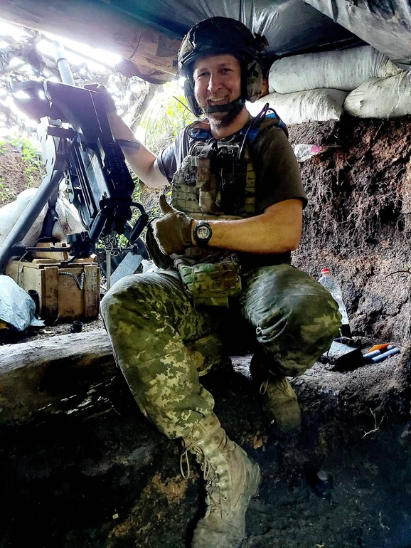 Командир роти на вогневій точці