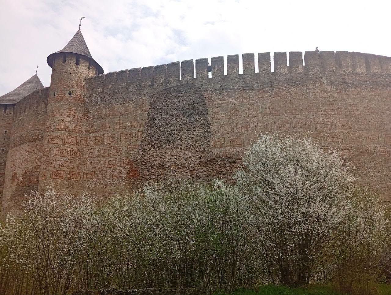 Стіна Хотинської фортеці