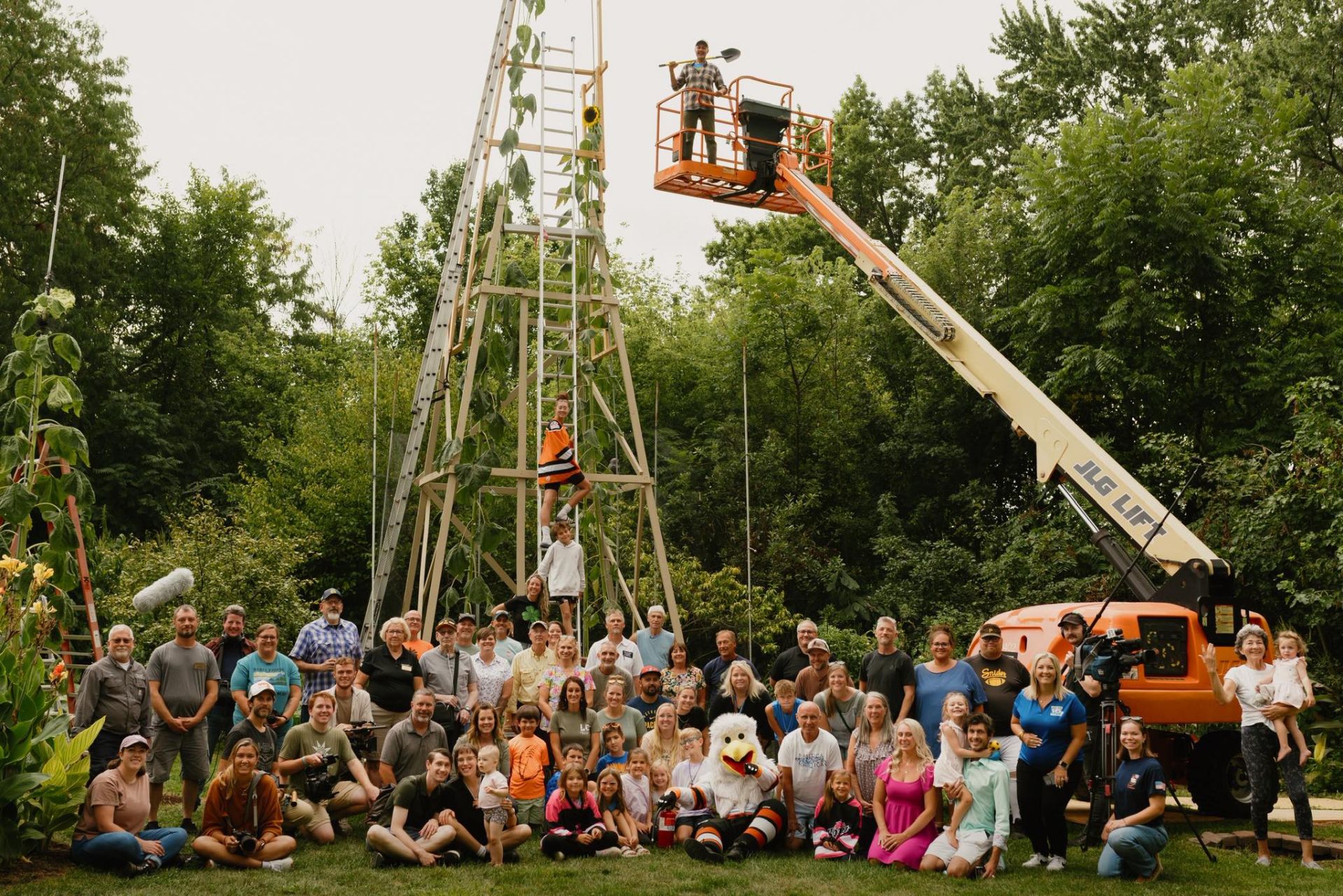 Найвищий соняшник у світі