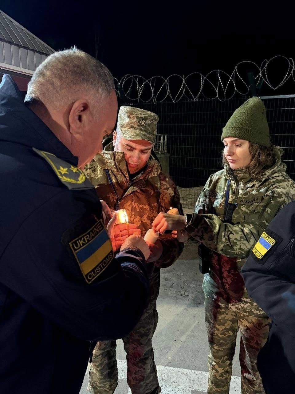 Благодатний вогонь в Україні