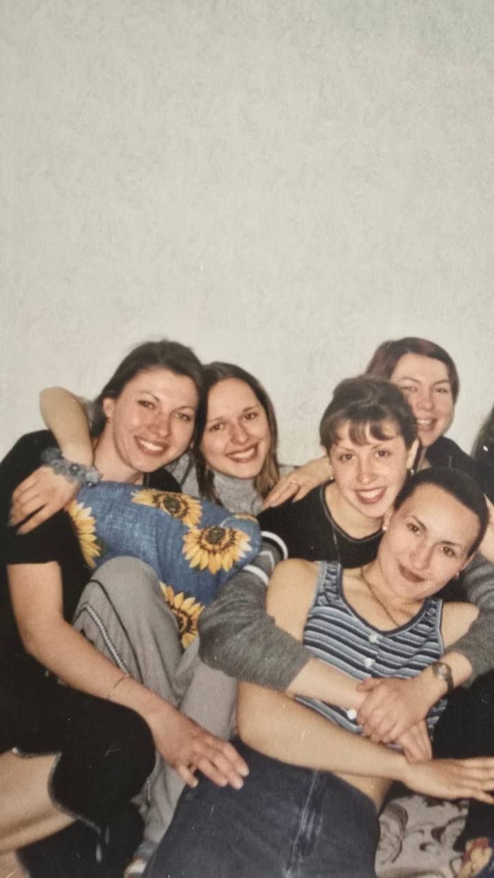 Альона з однокурсниками