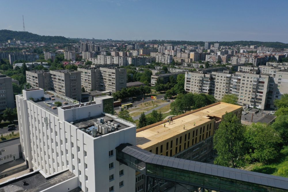 Корпус UNBROKEN при лікарні Святого Пантелеймона