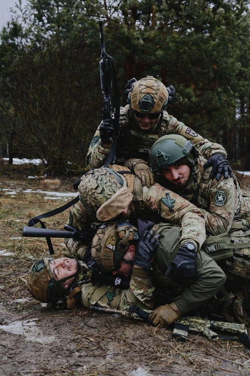 Сашко проводив вишколи і для цивільних, і для побратимів, і для друзів з університету