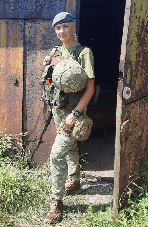 Таміла нагороджена однією з найпрестижніших відзнак гірської піхоти – беретом гірського штурмовика