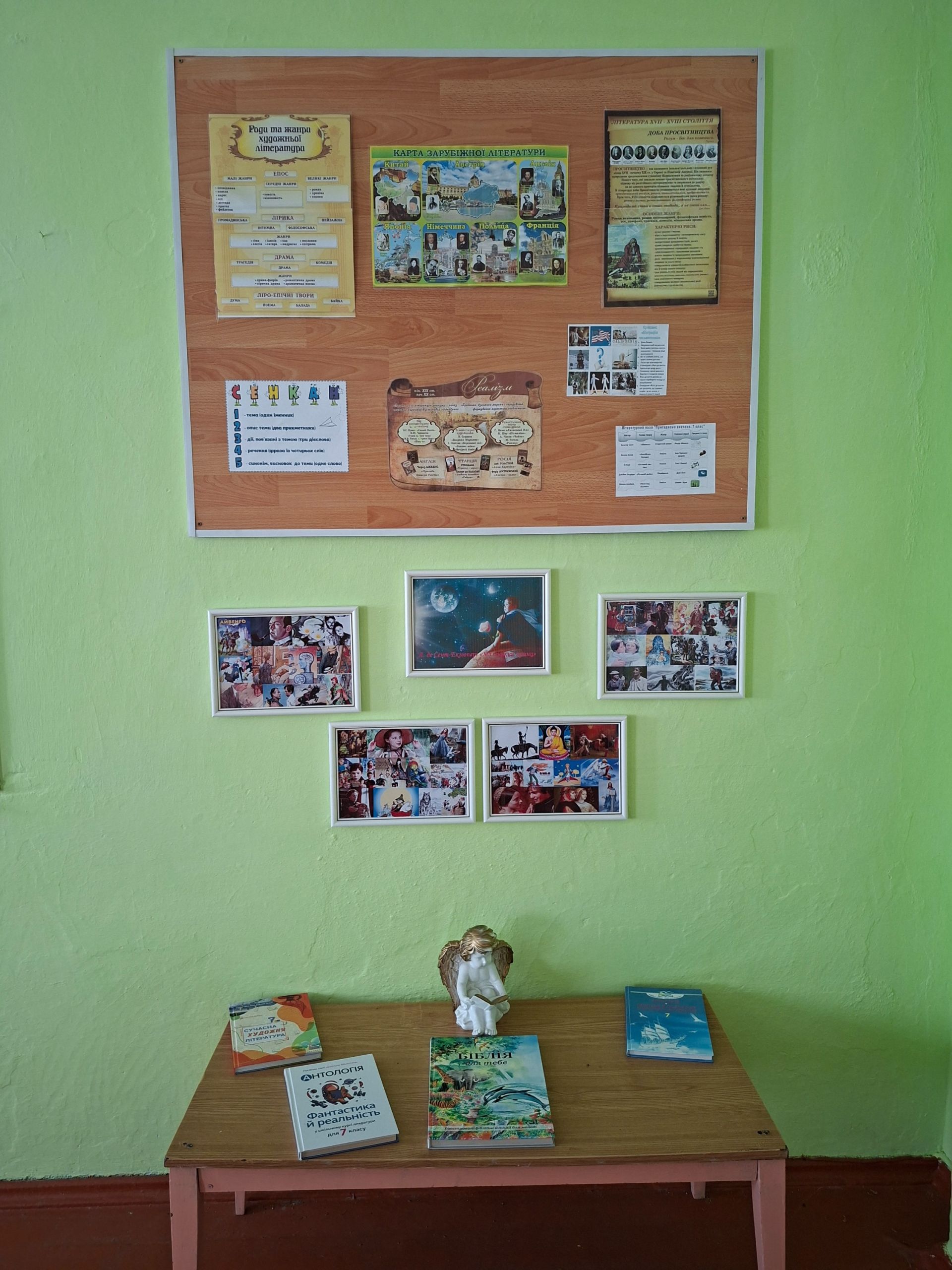 Всередині Малієвецької гімназії