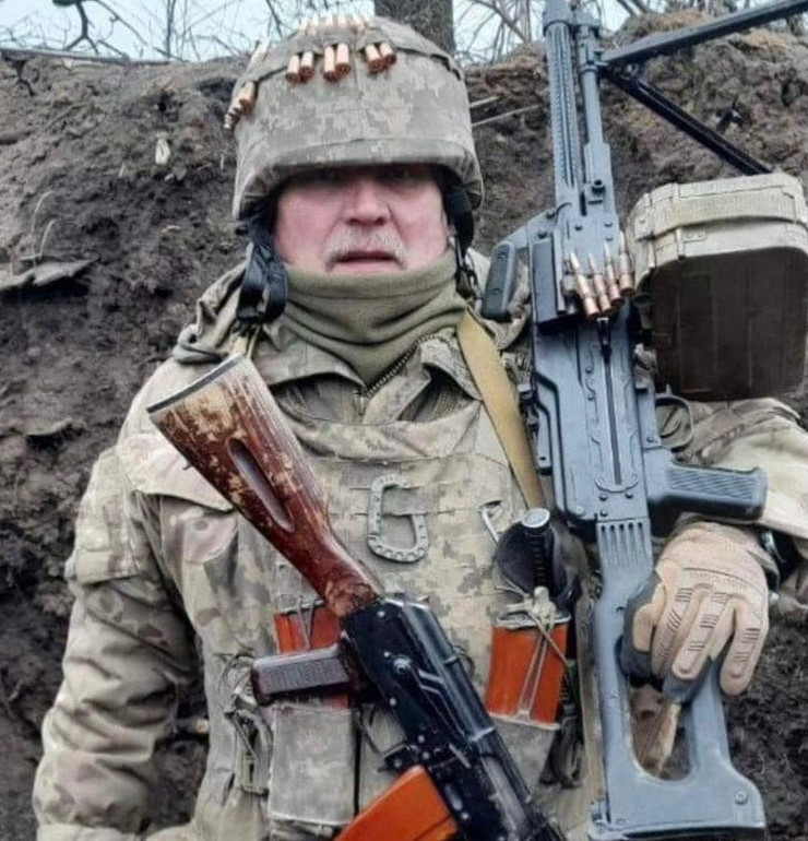 Сергій Павліченко на фронті