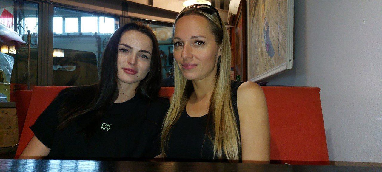 Альона з родиною