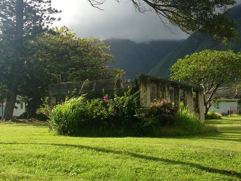 Руїни будівлі на Гаваях