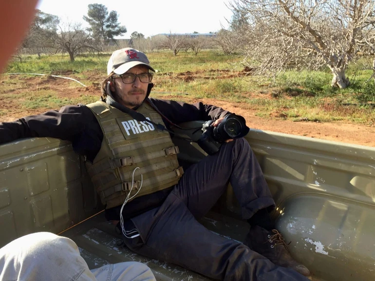 Брент під час зйомок