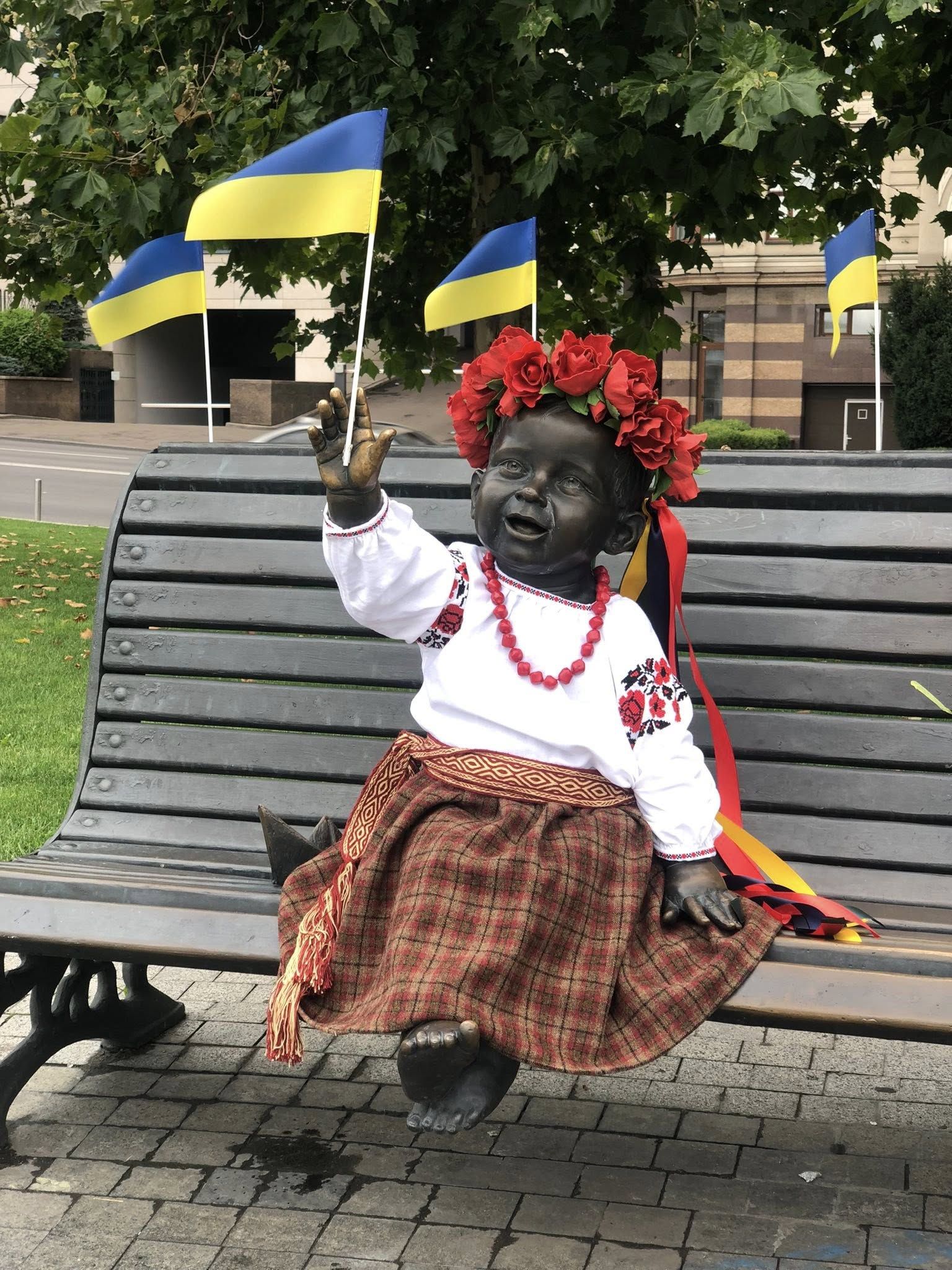 Скульптура Либеді