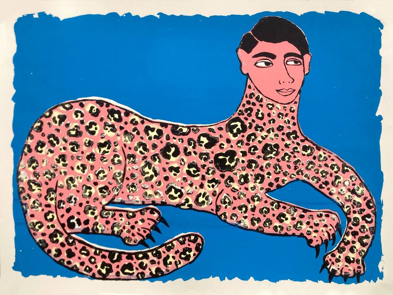 Оксана Федчишин "Леопард", 2023 (з виставки Avangarden Editions в Avangarden Gallery)