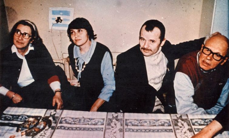 Олена Боннер, Сафінар Джемілєва Мустафа Джемілєв та академік Андрій Сахаров, 1986 рік