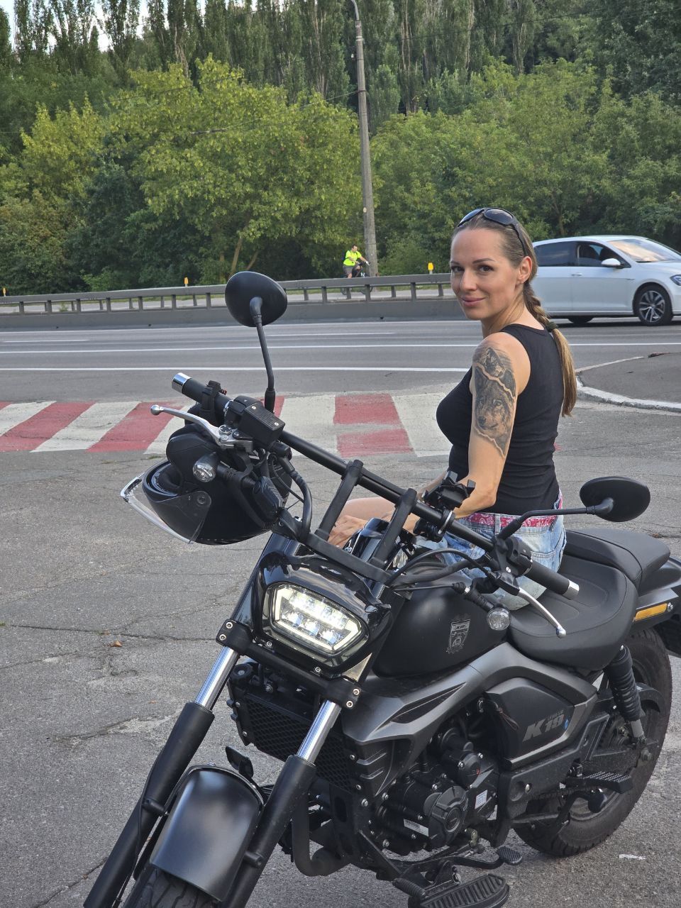 Альона захоплювалася мотоциклами