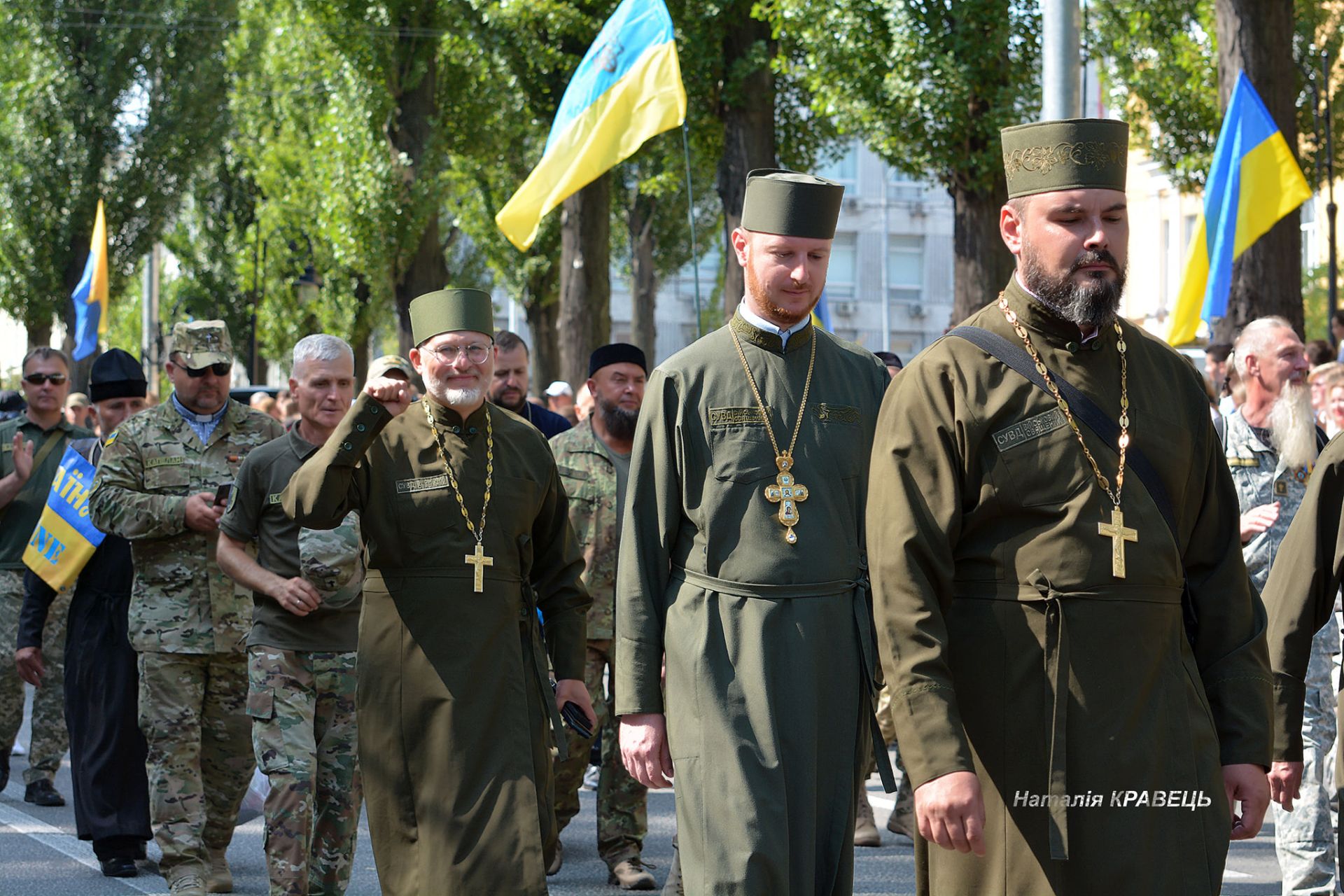 Капелани під час ходи
