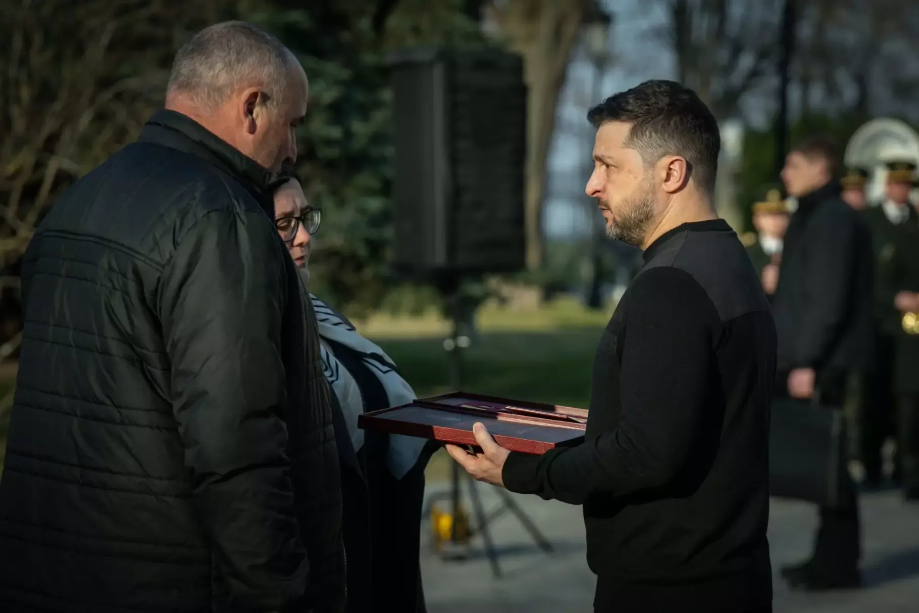 Посмертна нагорода бійцю