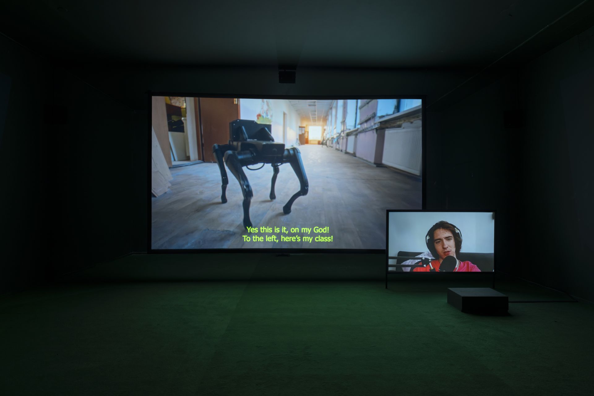 Роман Хімей та Ярема Малащук, «Відкритий світ», 2025, двоканальне відео. «Радість», 2026.