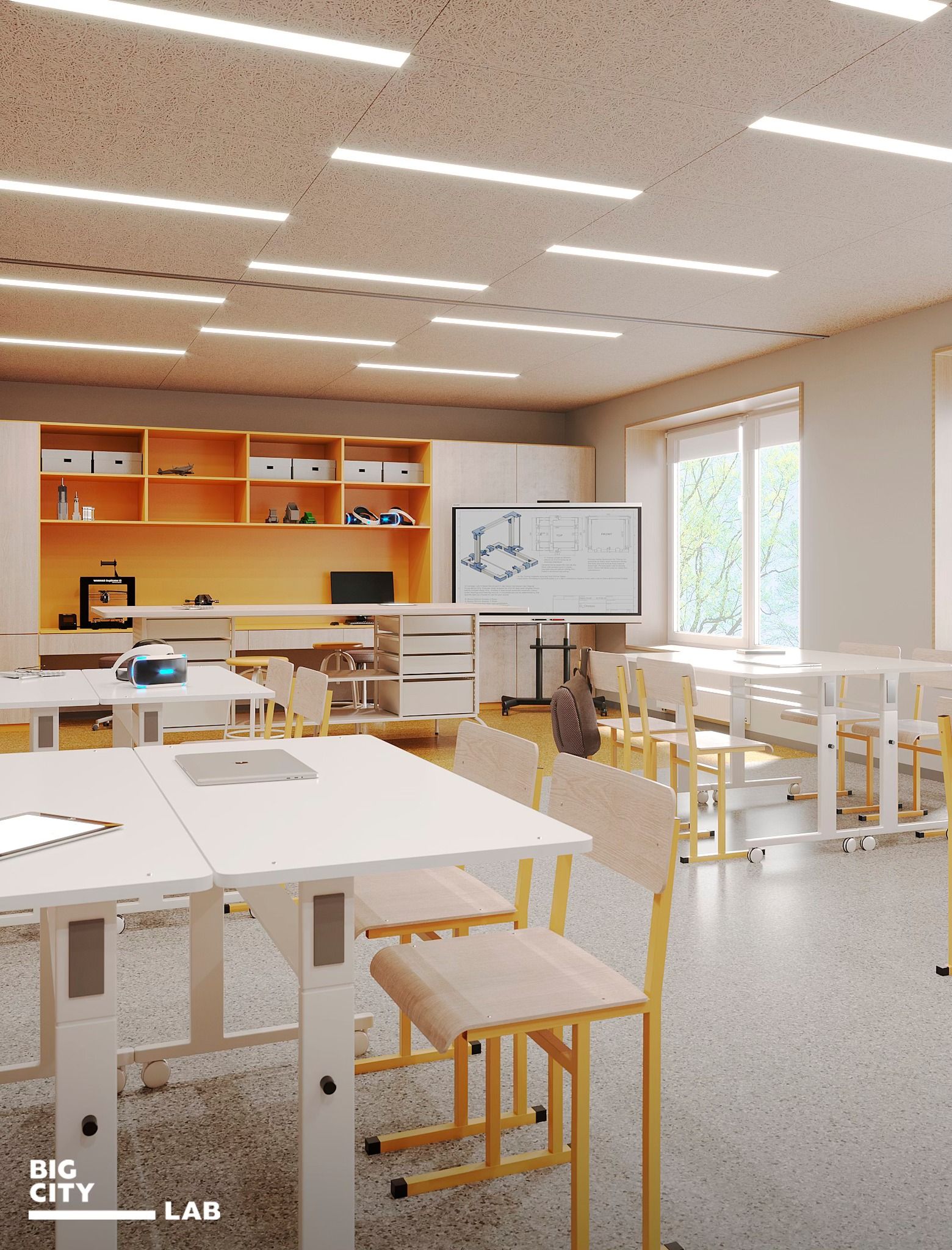 Лабораторія в профільній школі