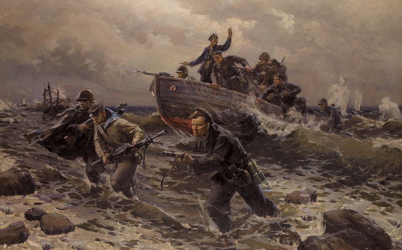 Віктор Пузирков “Чорноморці”, 1947, З колекції Національного художнього музею України