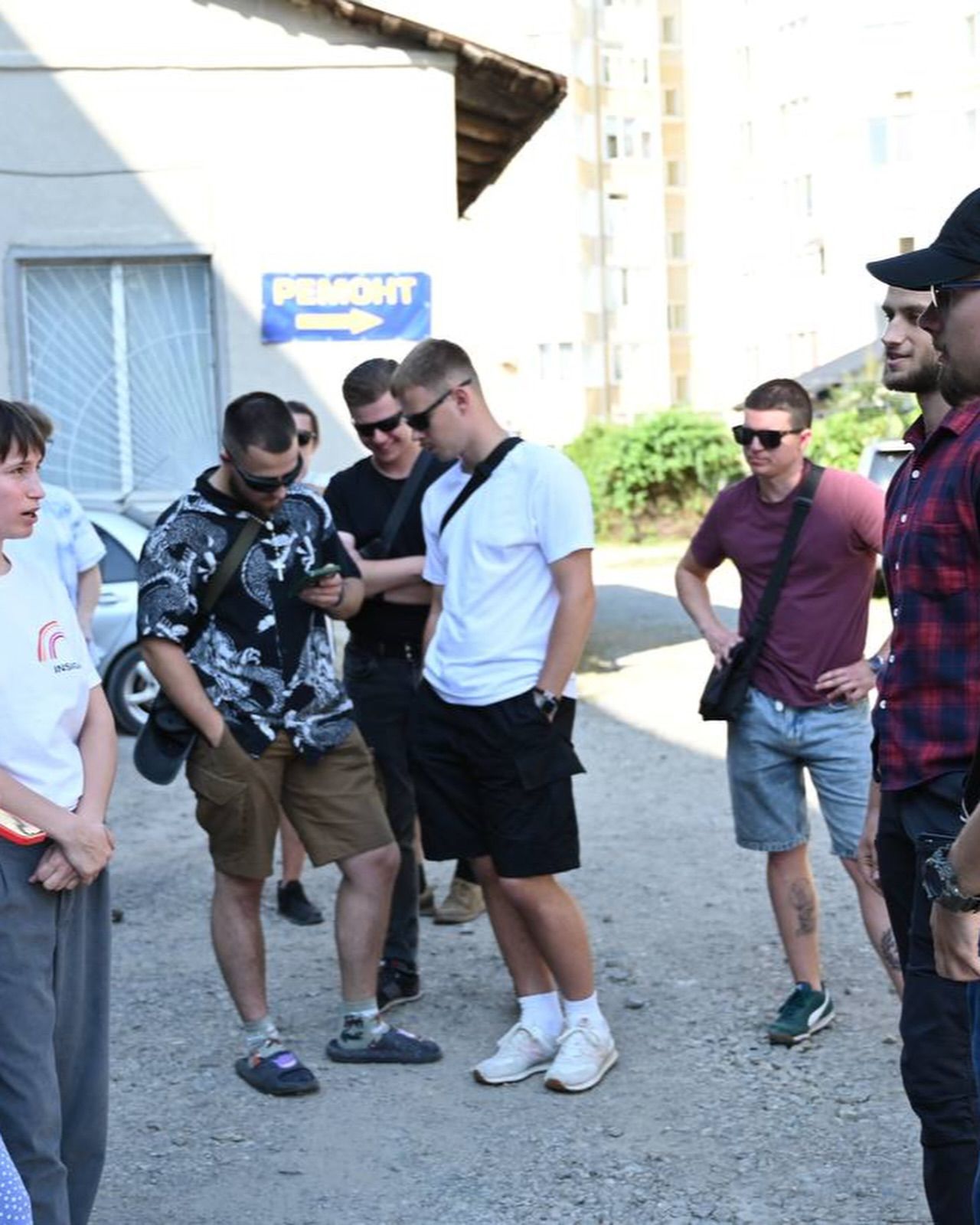 Чоловіки на заході в Івано-Франківську