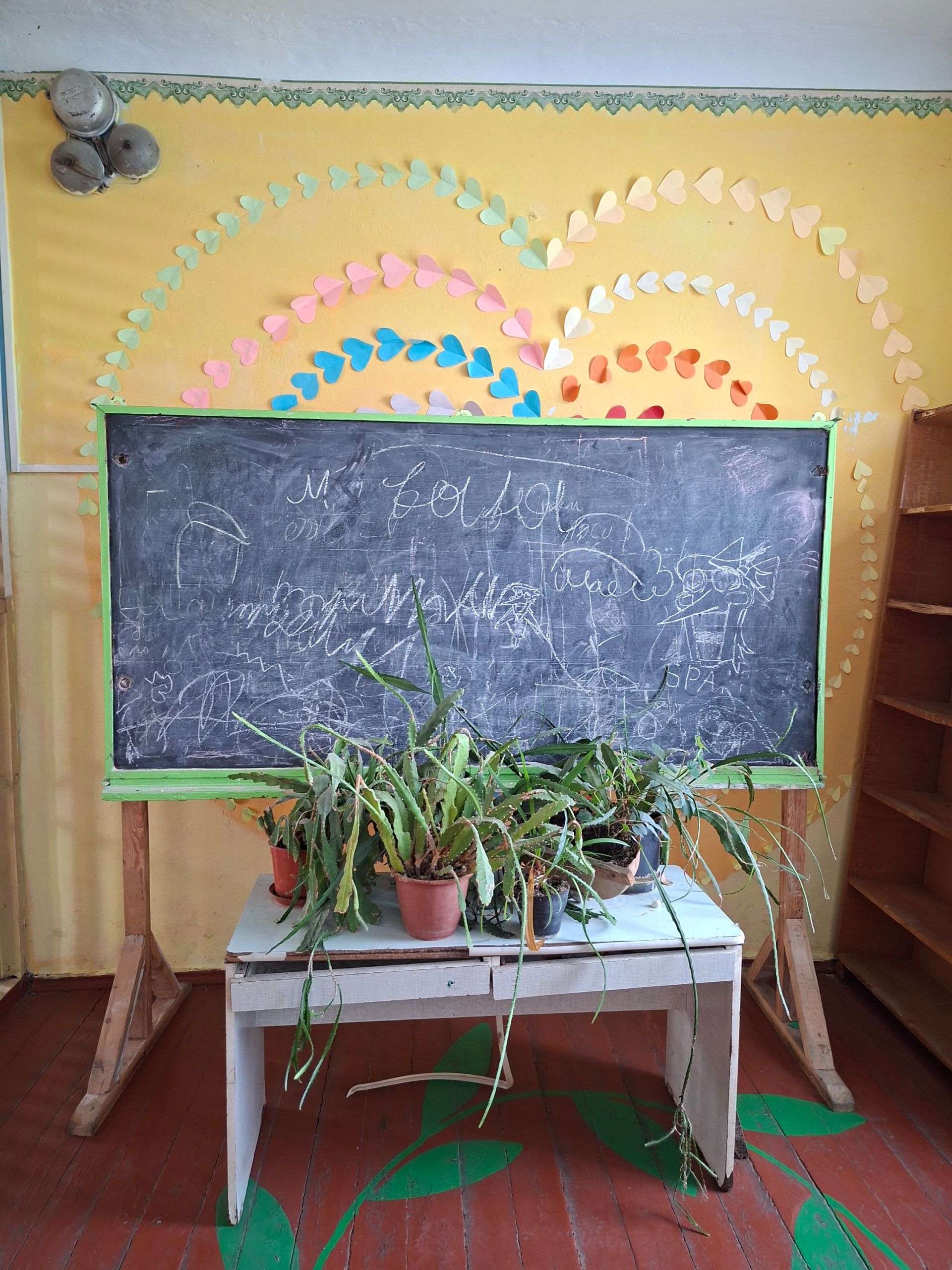 Всередині Малієвецької гімназії