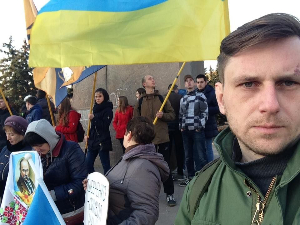 Громадська активність Олександра Цахніва у Селидовому